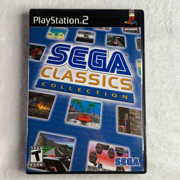 Sega Classics Collection PlayStation 2 Game (OutRun, Golden Axe, Virtua Racing) - Picture 1 of 9